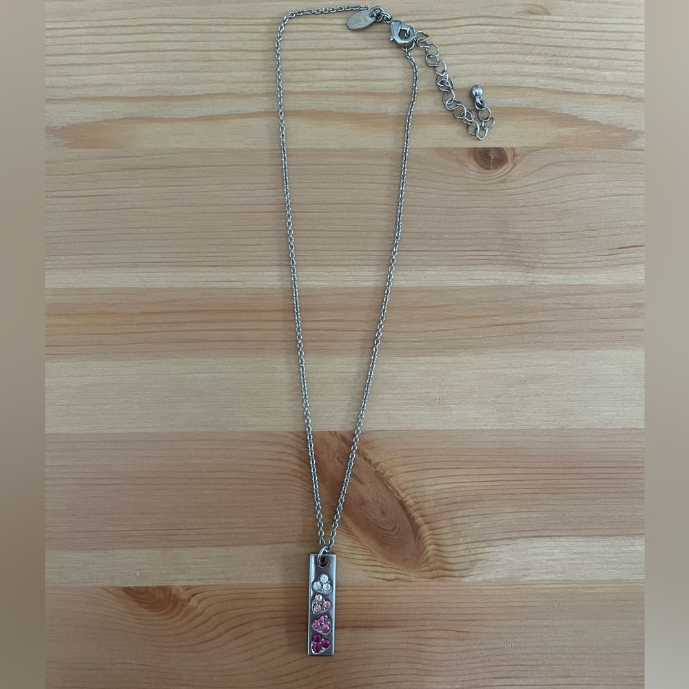 Little Girls Lia Sophia Hearts Necklace